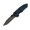 ALBATROSS FK028 EDC 7" Outdoor Stainless Steel Folding Pocket Knives with 2.75" Tanto Serrated Blade