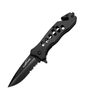 Serrated Edge EDC Pocket Knife Assisted Opening
