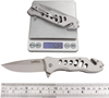 ALBATROSS 7.5" FK003 Gray EDC Stainless Steel Tactical Folding Pocket Knife,SpeedSafe Spring Assisted Opening Knifes with Liner Lock,Pocketclip,Glass Breaker,Seatbelt Cutter