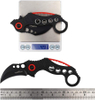 ALBATROSS FK002H Black EDC Cool Spring Assisted Folding Pocket Knives Tactical Sharp Raptor Claw Knife