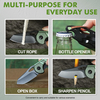 ALBATROSS Small Folding Knife with Bottle Opener and Wrench, Pocket knife EDC Gadgets for Daily Use,Gift for Men & Women, AS-23288-GN (GREEN)