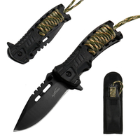 ALBATROSS FK020 Multifunctional Spring-Assisted Camping Pocket Knife - 3.5
