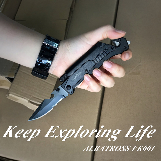 6-in-1 Multitool Survival Pocket Knife FK001