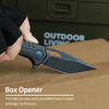 ALBATROSS 7.8" Classic D2 Blade Folding Knife, Aluminum & Wood G10 Handle, Gift Boxed AS-23464 Series