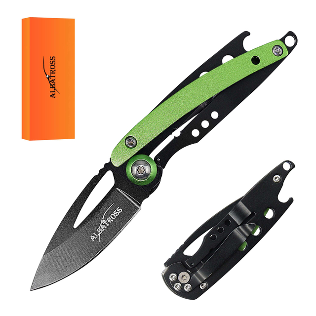 Lightweight Stylish Color Collision Design Pocket Knife AS-19205