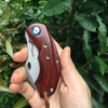 small pocket knife size in hand comparison
