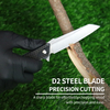 ALBATROSS Outdoor Folding Knife FK062 - Stonewash D2 Steel Blade, Pocket Knife with Deep Carry Clip
