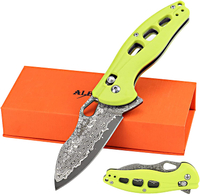 ALBATROSS Cool Flipper Axis Lock Opening Folding Pocket Knife with 3