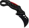 ALBATROSS FK002H Black EDC Cool Spring Assisted Folding Pocket Knives Tactical Sharp Raptor Claw Knife