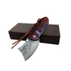 Small EDC Damascus Knife