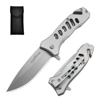 HGDK005+FK003 ALBATROSS Damascus Steel Stainless Steel Folding Knives set 