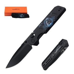 ALBATROSS Aquarius VG10 Steel Pocket Folding Knife - 4.3