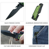 ALBATROSS FK001 Green 6-in-1 Multi-Function Emergency Tool Survival Tactical Military Folding Pocket Knife