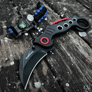 EDC Cool Spring Assisted Survival Sharp Claw Knife