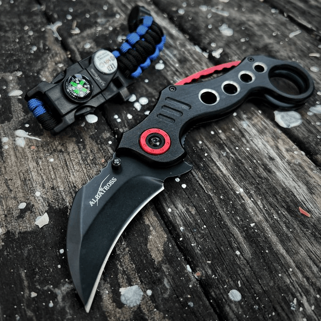 EDC Cool Spring Assisted Survival Sharp Claw Knife