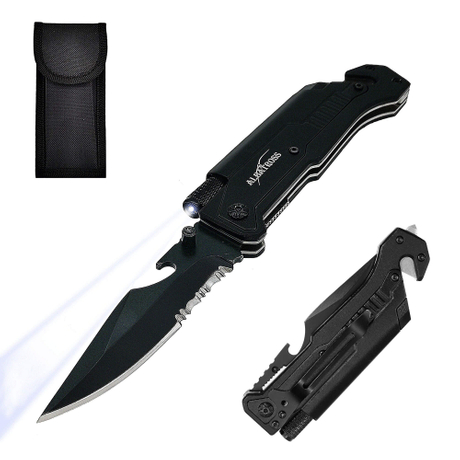 6-in-1 Multitool Survival Pocket Knife