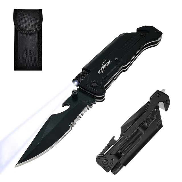 6-in-1 Multitool Survival Pocket Knife