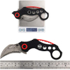 ALBATROSS FK002 Damascus Steel Black EDC Cool Spring Assisted Folding Pocket Knives Tactical Sharp Raptor Claw Knife